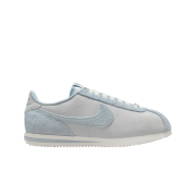 (W) Nike Cortez Premium Leather Pure Platinum Denim