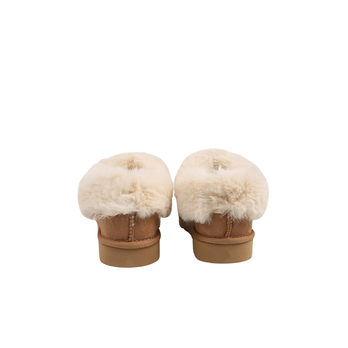 (W) 슈펜 스웨이드 퍼 슬립온 카멜((W) Shoopen Suede Fur Slip-On Camel) - 3