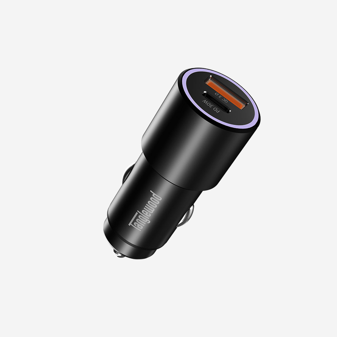 탱글우드 멀티 차량용 시거잭 충전기 48W 블랙(Tanglewood Multi Car Charger 48W Black) - 2