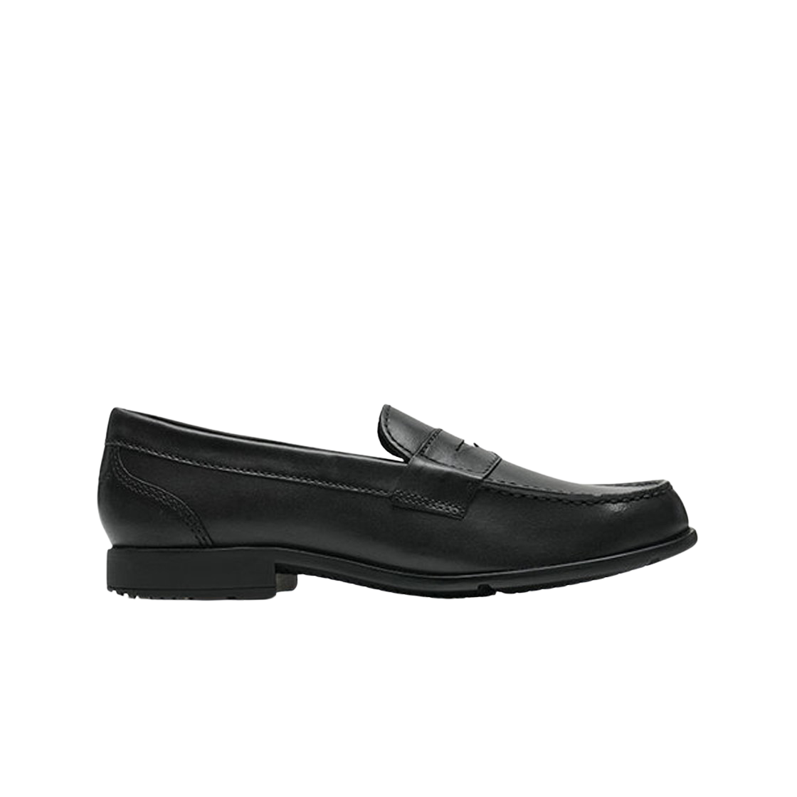 락포트 클래식 페니 로퍼 블랙 - W 와이드(Rockport Classic Penny Loafer Black - W Wide)