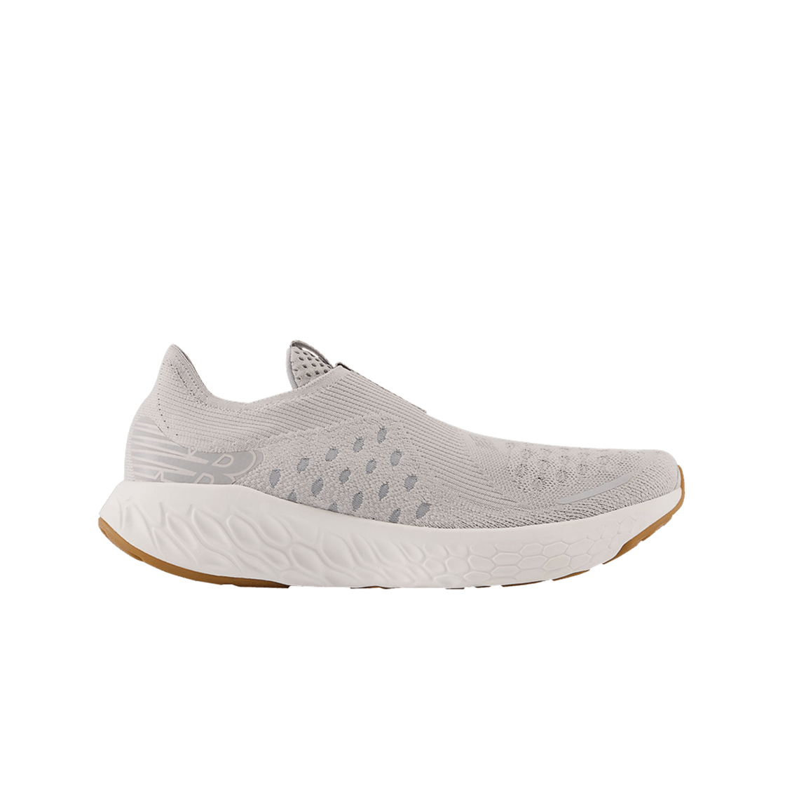 M1080SLG New Balance Fresh Foam X 1080 Unlaced Light Aluminum Silver Mink - D Standard