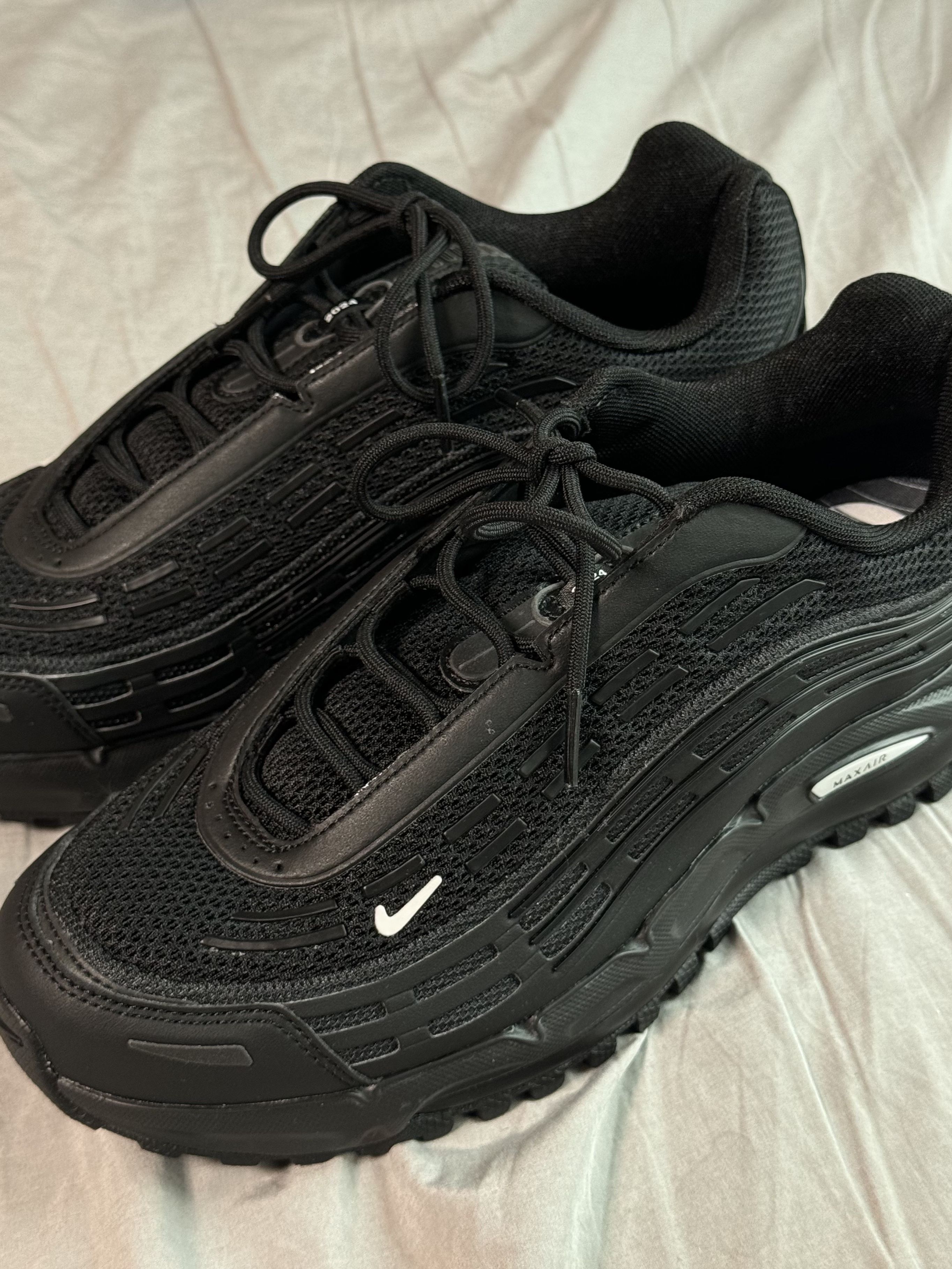 Nike x Comme des Garcons Homme Plus Air Max TL 2.5 Black 착용 스타일 - 2