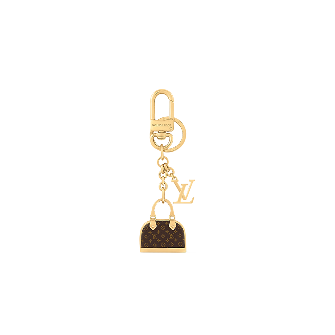 (W) 루이비통 알마 백 참 앤 키 홀더 S00 골드 | Louis Vuitton | KREAM (W) Louis Vuitton Alma Bag Charm and Key Holder S00 Gold
