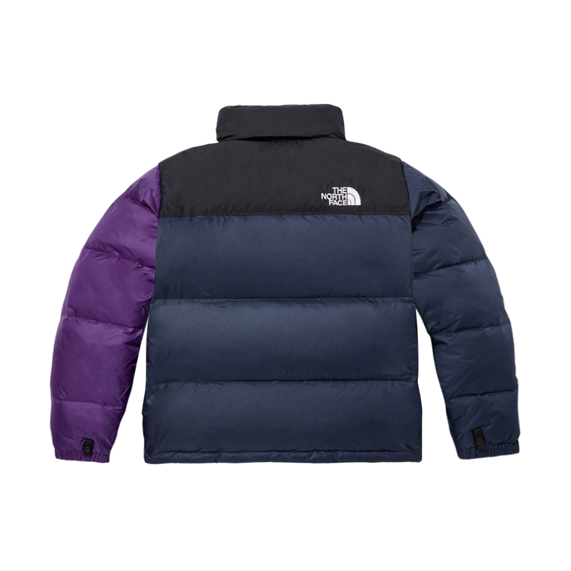 Purple north face puffer hot sale