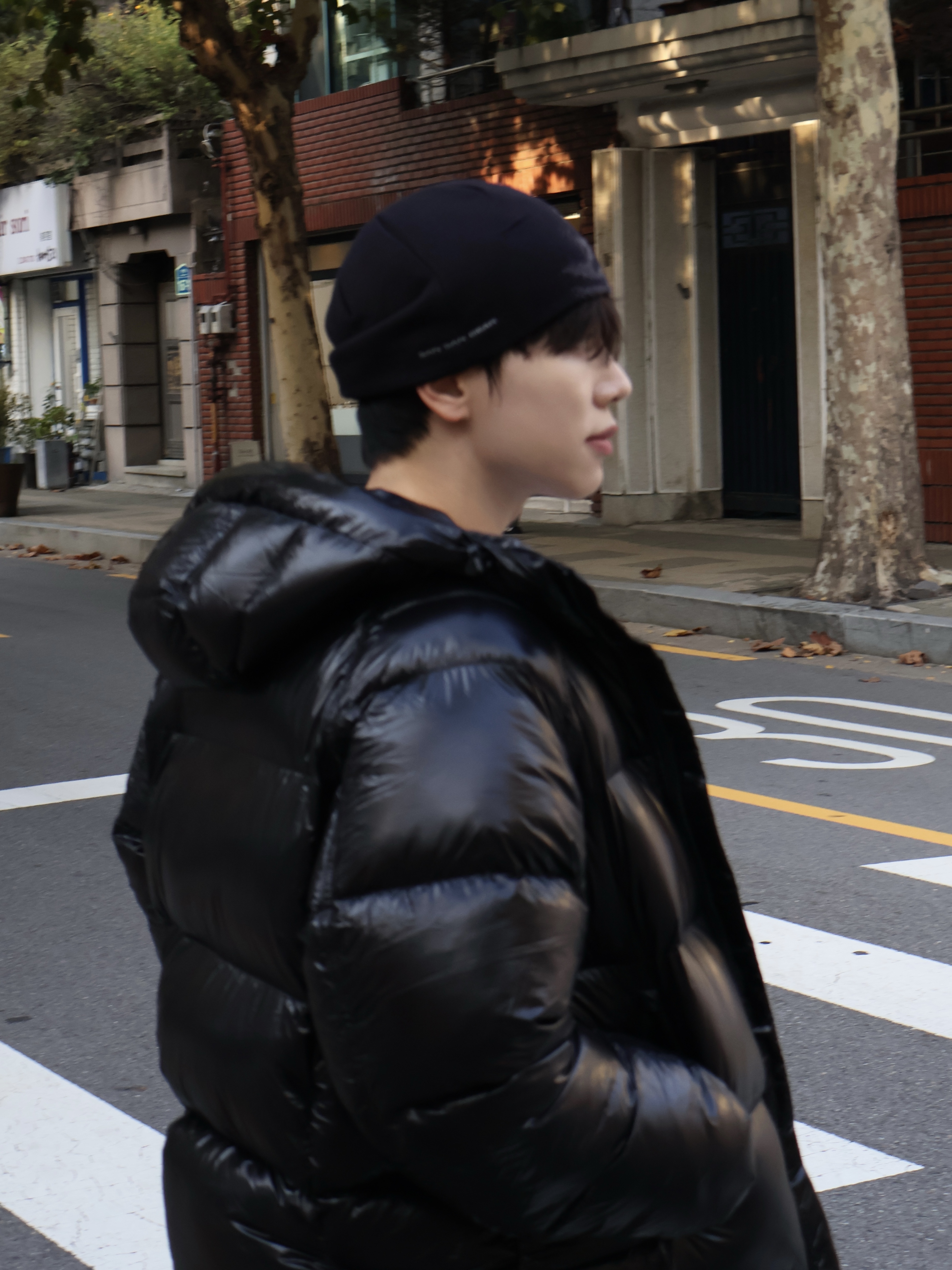 Sansan Gear Logo Beanie Black - 23FW, [KREAM 단독] Ballute Curved Cargo Cutting Line Pants 착용 스타일 - 2