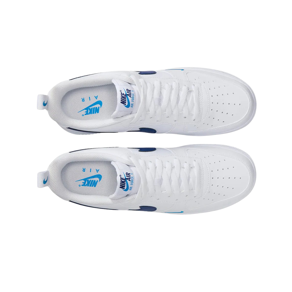 나이키 에어포스 1 '07 로우 화이트 라이트 포토 블루(Nike Air Force 1 '07 Low White Light Photo Blue) - 2