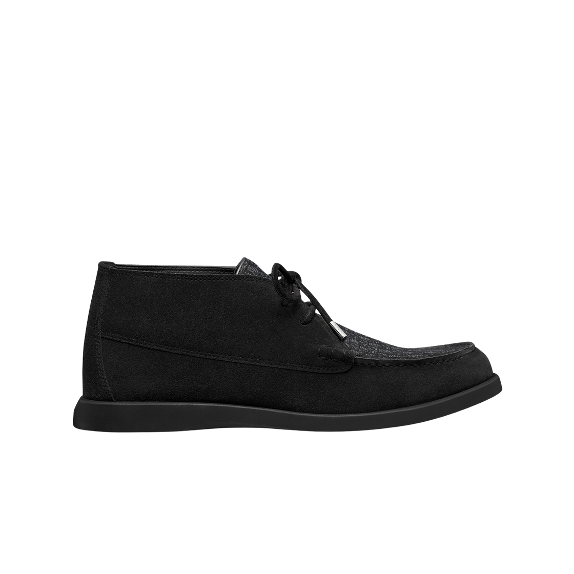 3BO365ZYJ-H900 Dior Granville Chukka Boots Suede Dior Oblique Jacquard Black