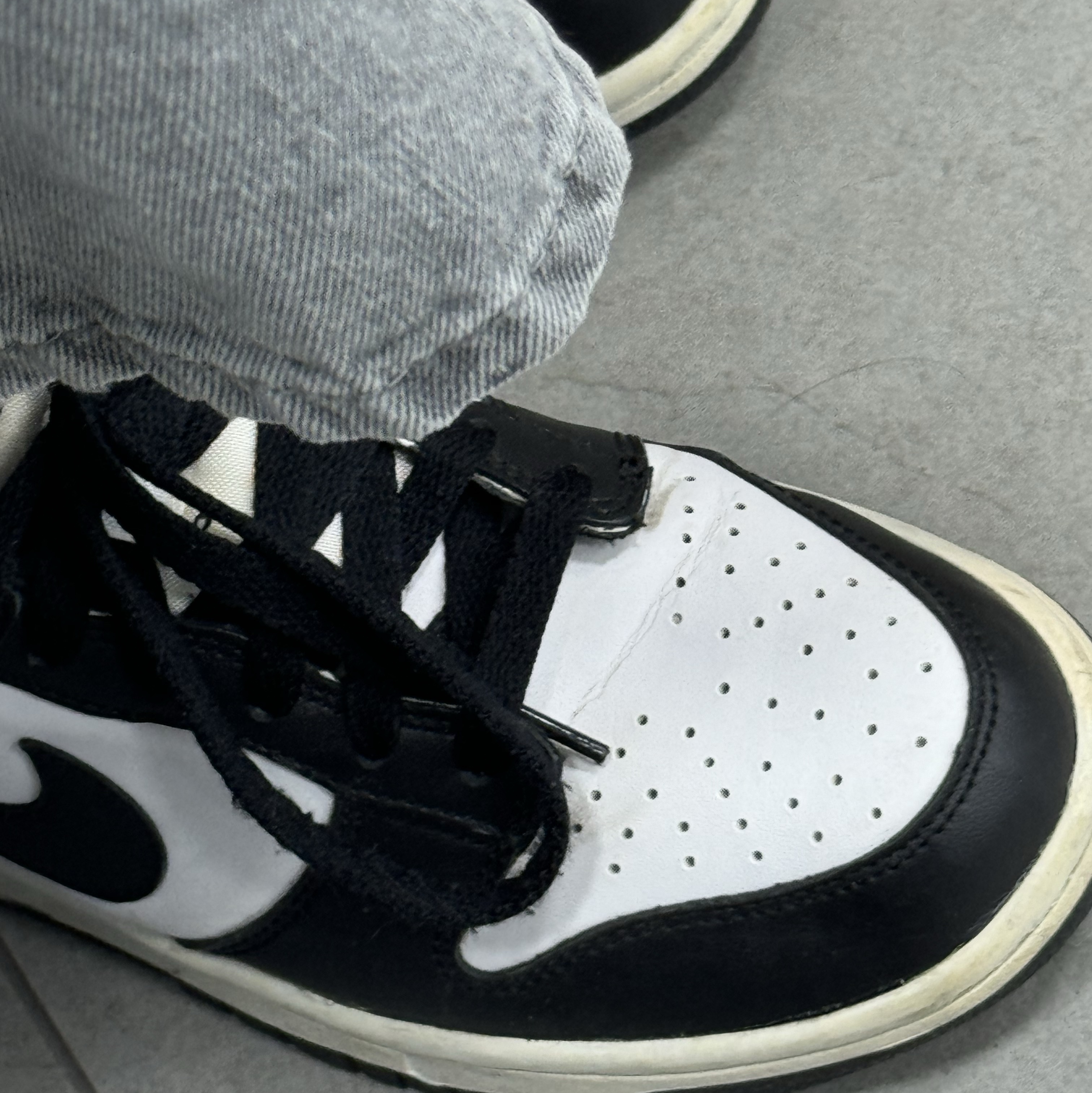 (W) Nike Dunk Low Black 착용 스타일