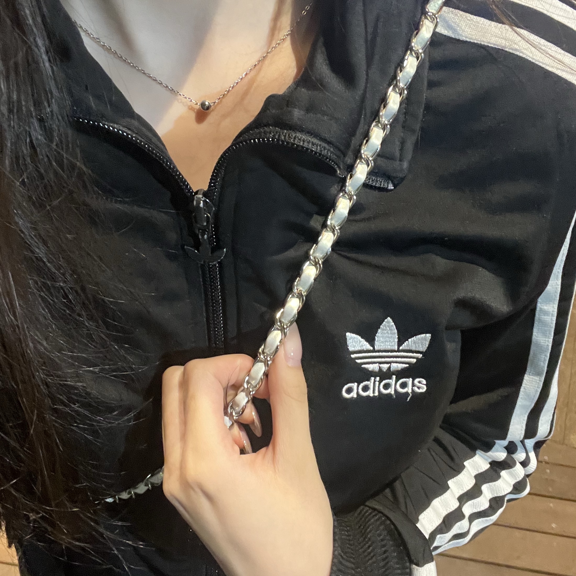 Adidas Adicolor Classic Beckenbauer Track Top Black - KR Sizing 착용 스타일
