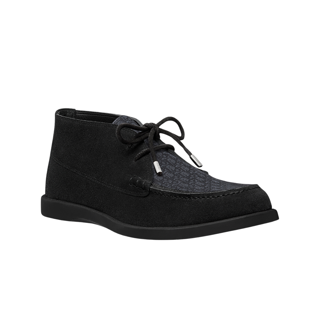디올 그랑빌 츄카 부츠 스웨이드 디올 오블리크 자카드 블랙(Dior Granville Chukka Boots Suede Dior Oblique Jacquard Black) - 2
