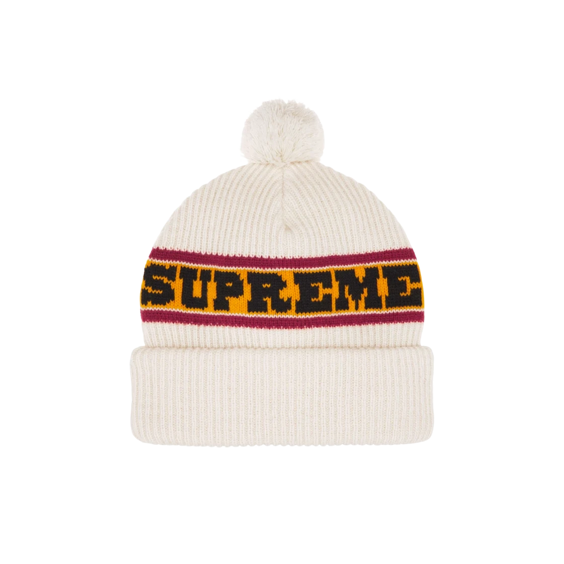 슈프림 빅 스트라이프 비니 내츄럴 - 24FW | Supreme | KREAM Supreme Big Stripe Beanie Natural - 24FW