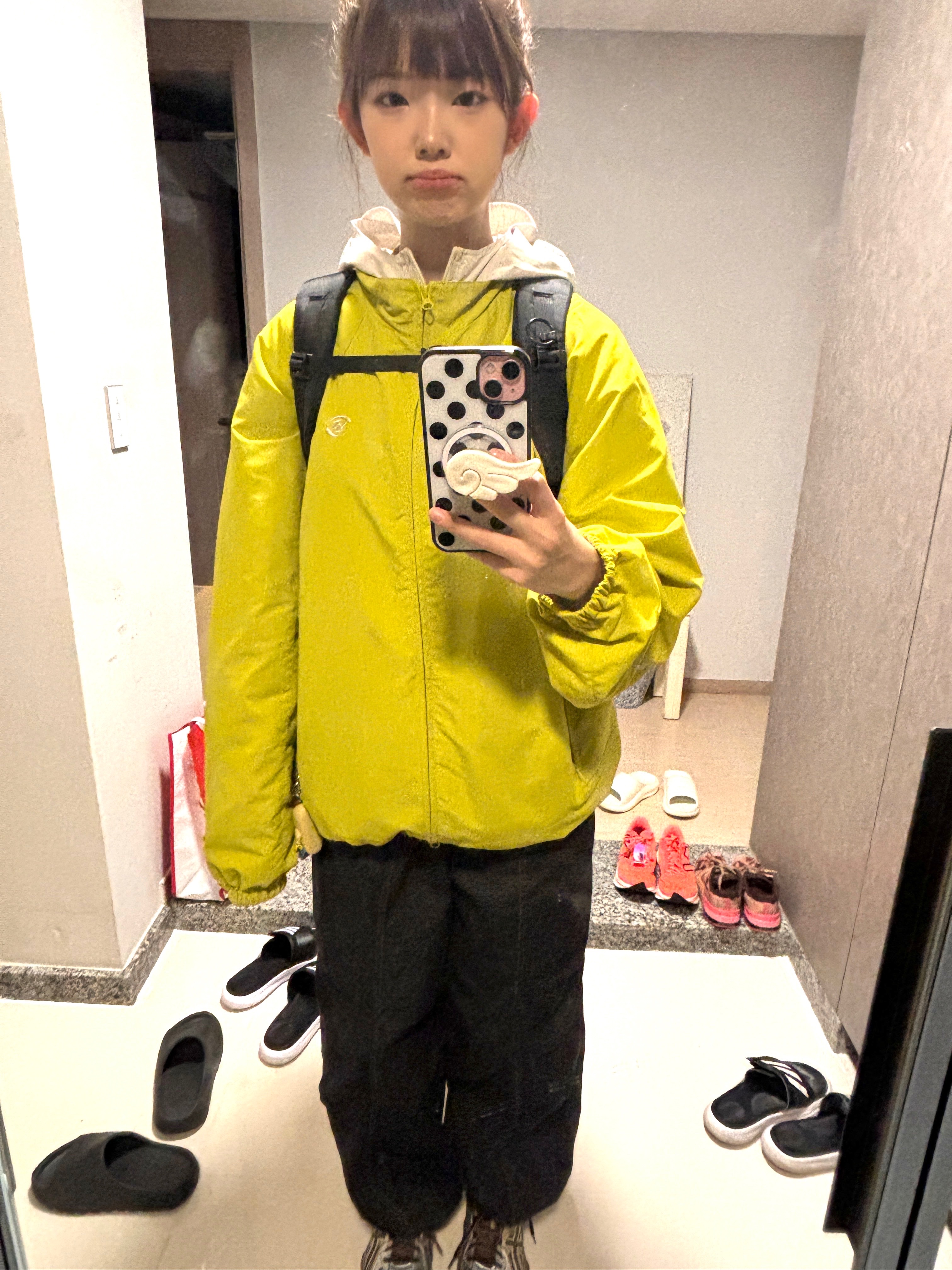 Sansan Gear Docking Jacket Lime - 22FW 착용 스타일