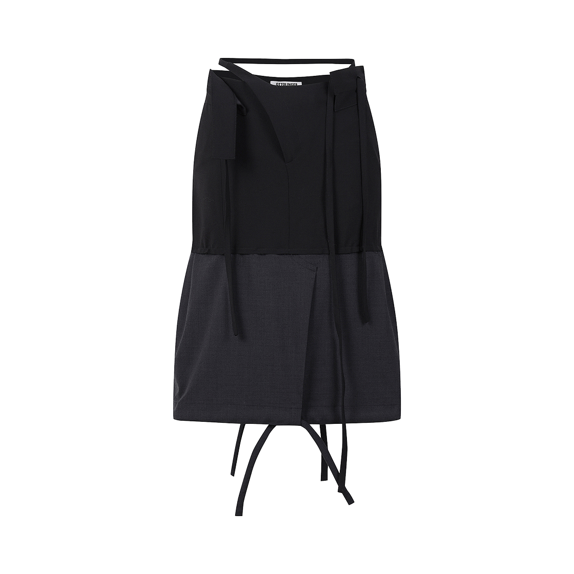 오토링거 우먼 수트 스커트 앤트러사이트 - 24FW(Ottolinger Women Suit Skirt Anthracite - 24FW)