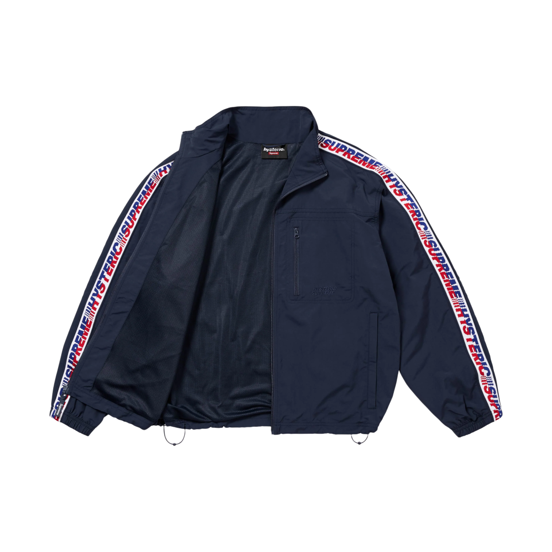 슈프림 x 히스테릭 글래머 트랙 자켓 네이비 - 24FW | Supreme