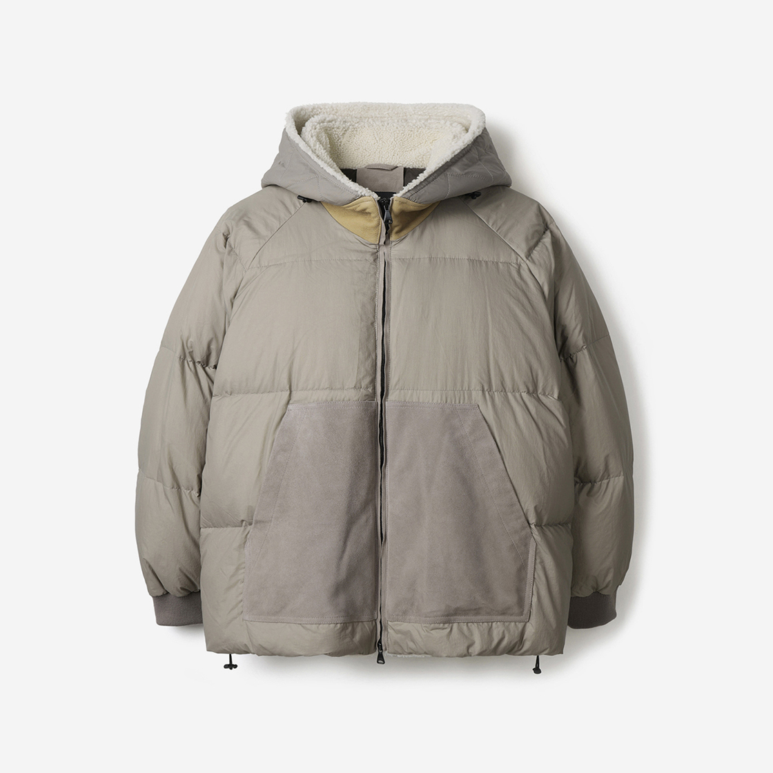 시리즈 엠메티 디 프랑코 벨파스트 다운 파카  라이트 그레이