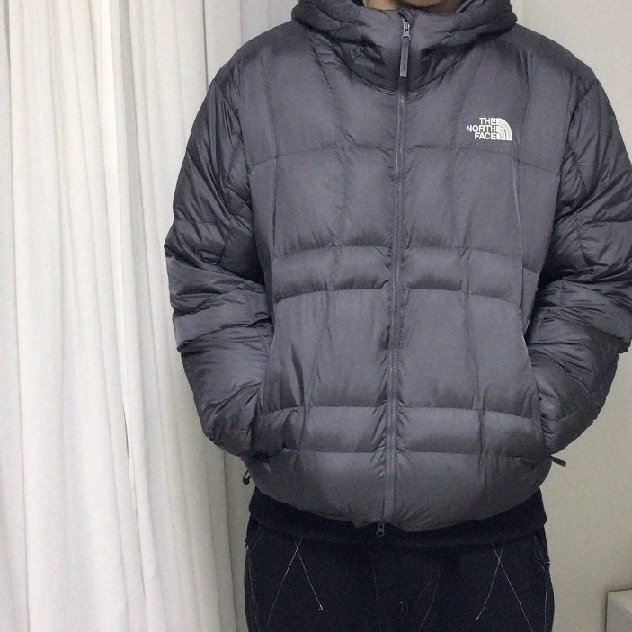 The North Face White Label Wave LT On Ball Jacket Gray 착용 스타일 - 2