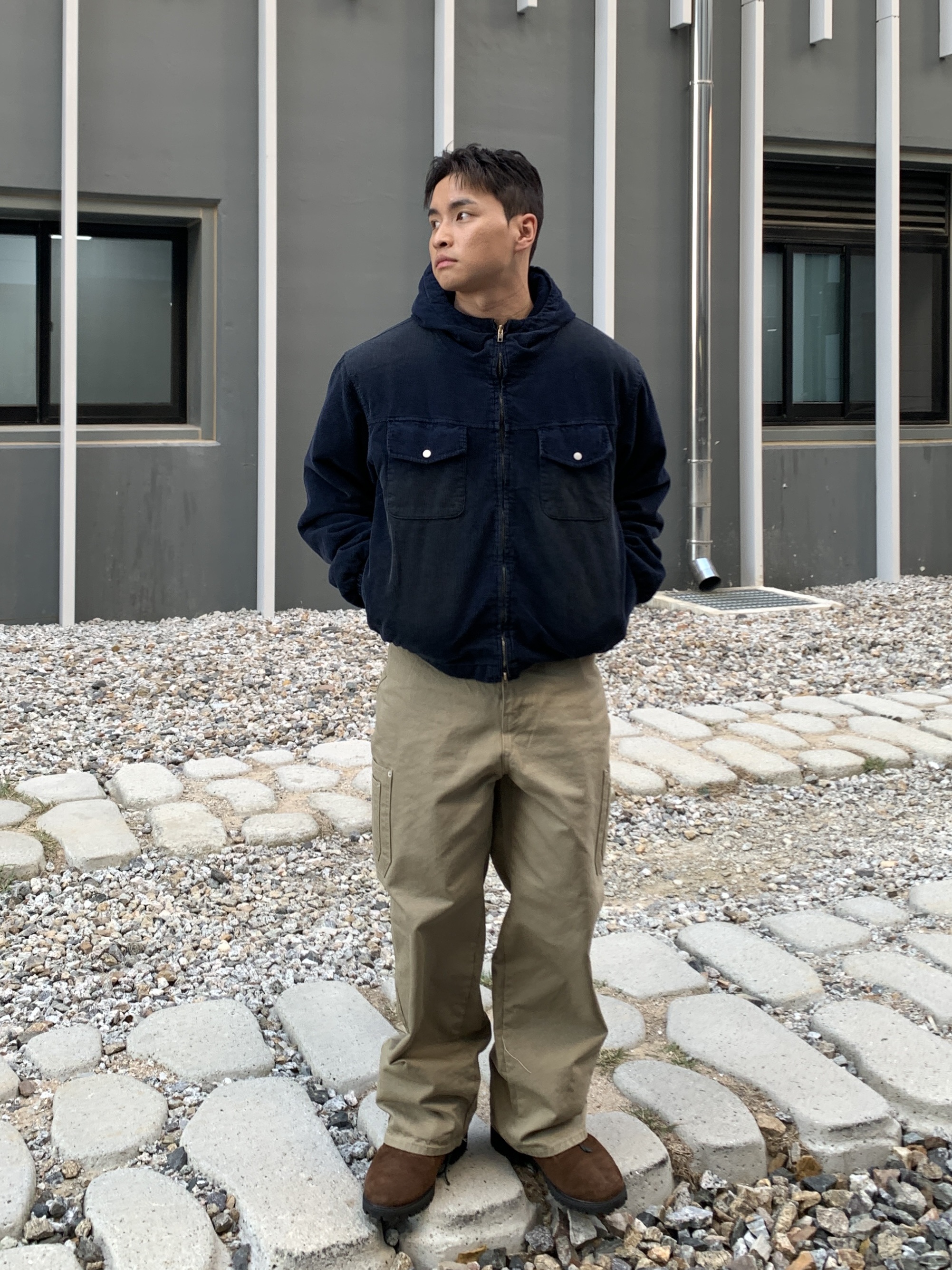 Timberland x Thisisneverthat 6 inch Boot Brown - Wide 착용 스타일