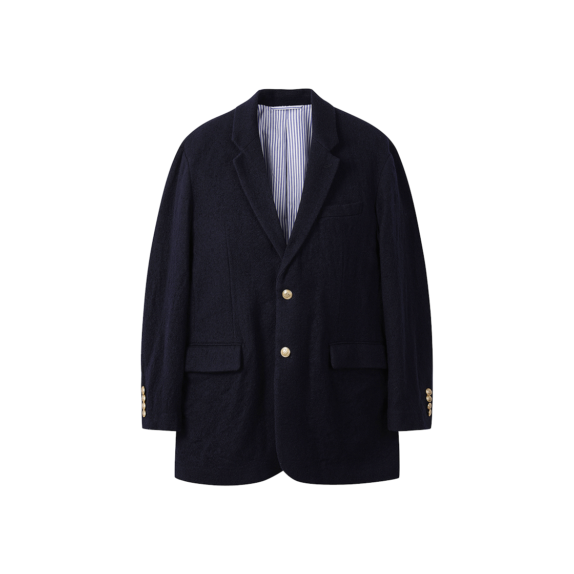 에이오알 멀리건 자켓 네이비 - 24FW(AOR Mulligan Jacket Navy - 24FW)