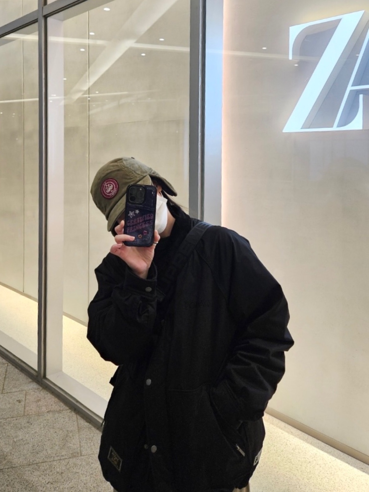 Adidas x C.P. Company Spezial Settend Hat Trace Olive 착용 스타일 - 4