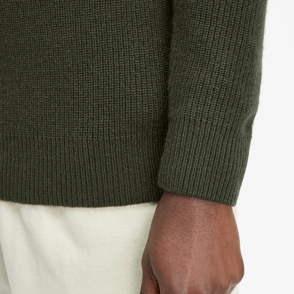 프레드페리 램스울 니트 헌팅그린(Fred Perry Lambswool Knit Hunting Green) - 5