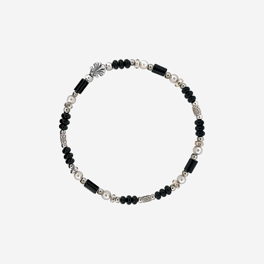 SBN.23WCK [KREAM 단독] Scudo Shell Black Pearl Beads Bracelet - #2