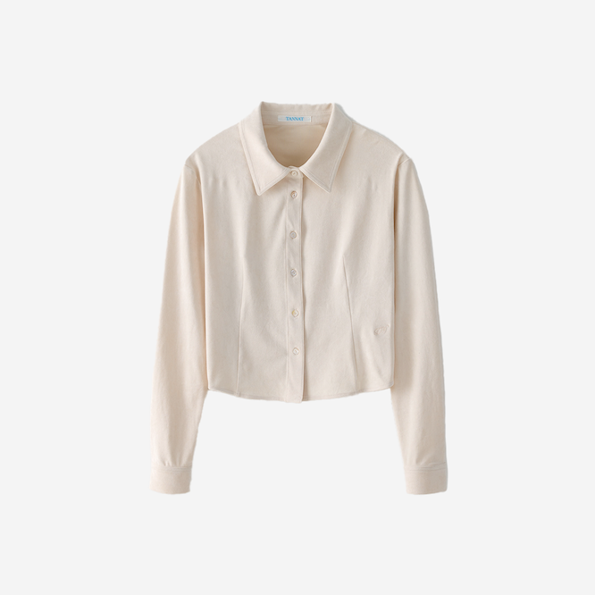 타낫 엘핀 카라 블라우스 아이보리 | TANNAT | KREAM Tannat T/T Elfin Collar Blouse Ivory