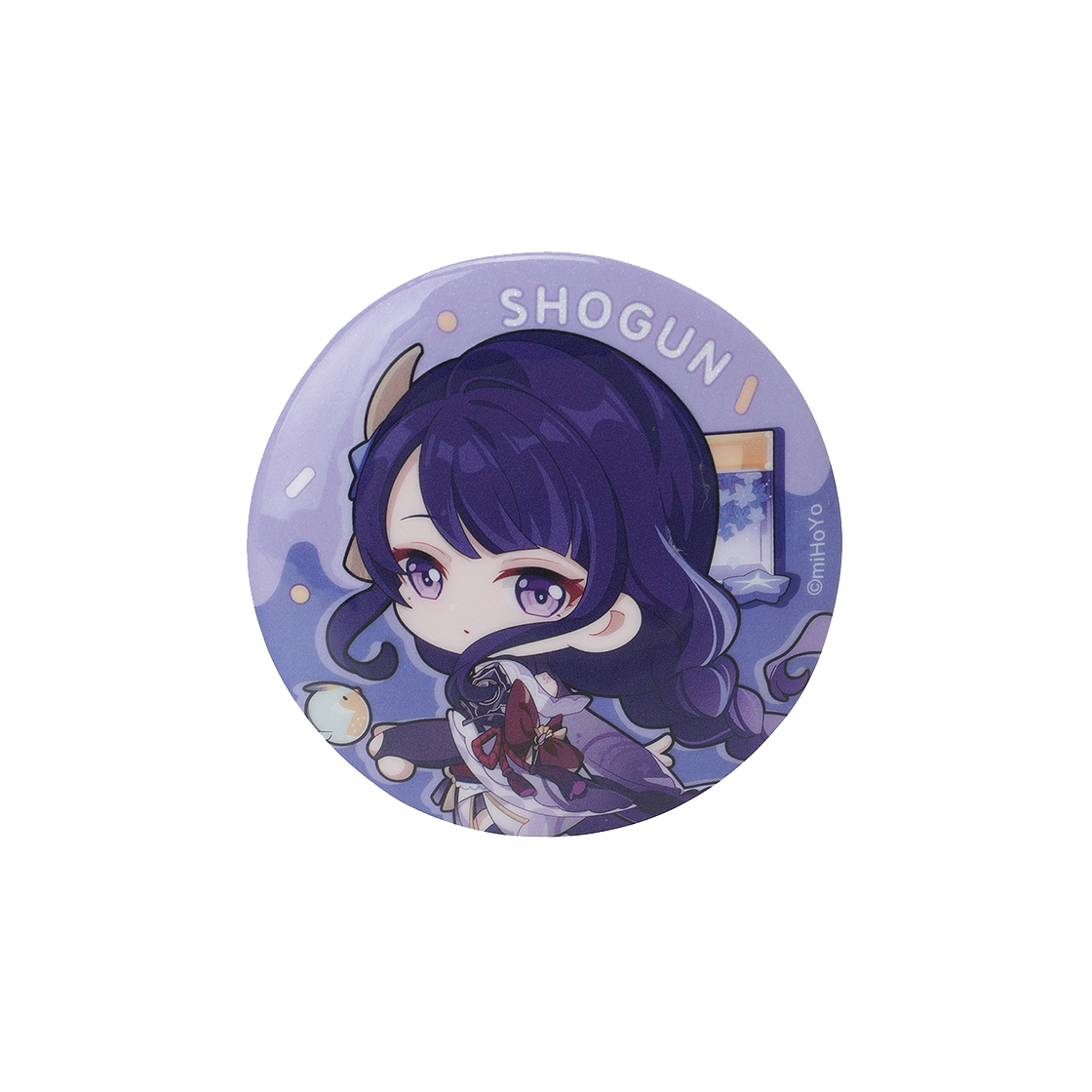 원신 달콤한 여름 캔뱃지 라이덴 쇼군(Genshin A Sweet Summer Series Badge Raiden Shogun)