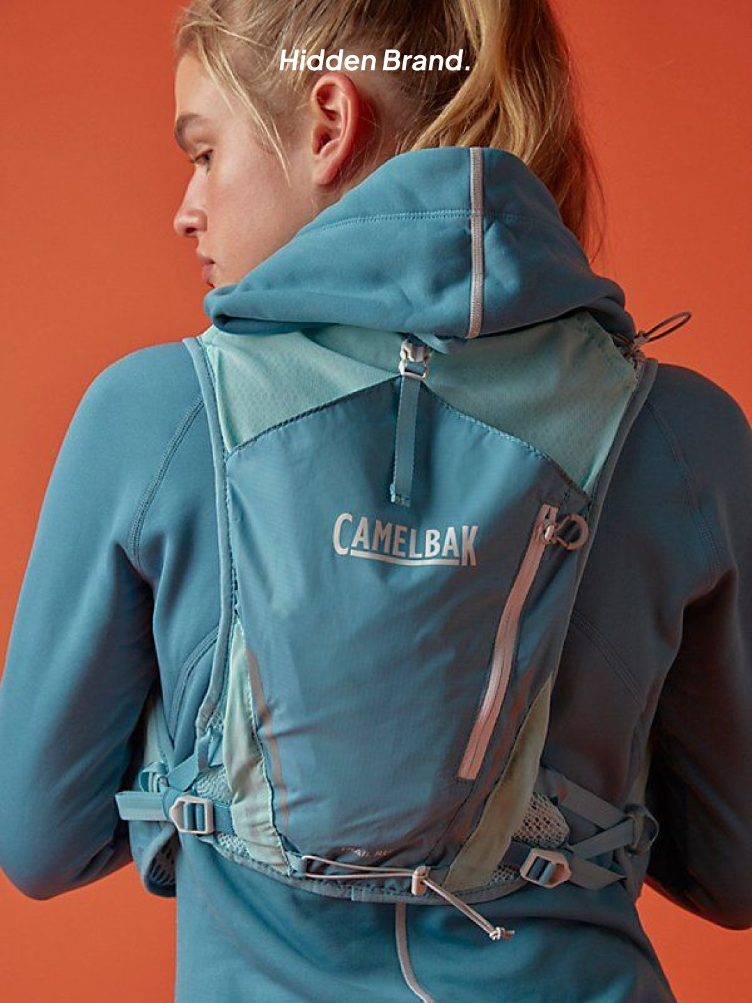 Camelbak Ultra Belt 500ml Grey (With 500ml Quick Stow Flask), Camelbak Ultra Belt 500ml Black Safety Yellow (With 500ml Quick Stow Flask) 착용 스타일 - 7