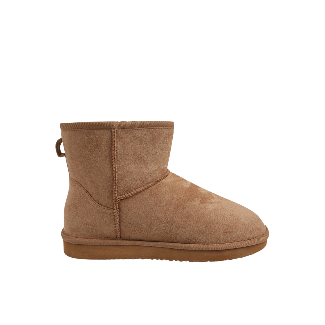 슈펜 스웨이드 퍼 부츠 카멜(Shoopen Suede Fur Boots Camel) - 1