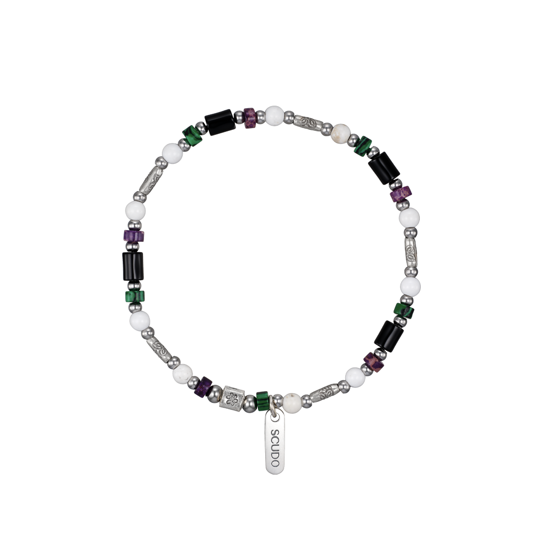 스쿠도 그레이프바인 카렌 비즈 브레이슬릿(Scudo Grapevine Karen Beads Bracelet)