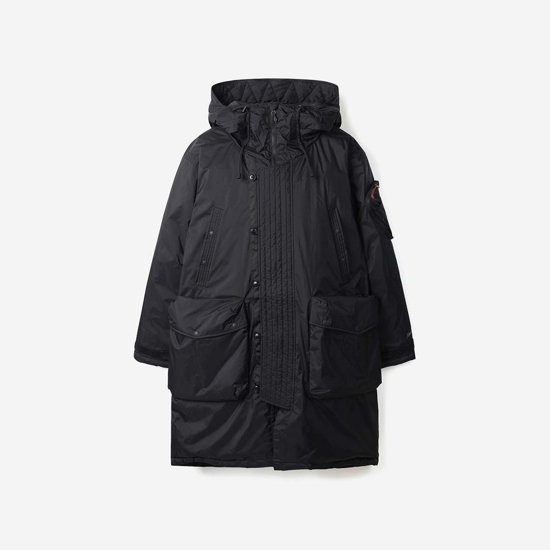 시리즈 난가 오로라 텍스 다운 필드 하프 코트 블랙(Series Nanga Aurora Tex Down Field Half Coat Black)