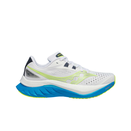 (W) Saucony Endorphin Speed 4 White Viziblue