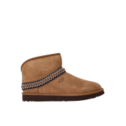 (W) UGG Classic Mini Crescent Boots Chestnut