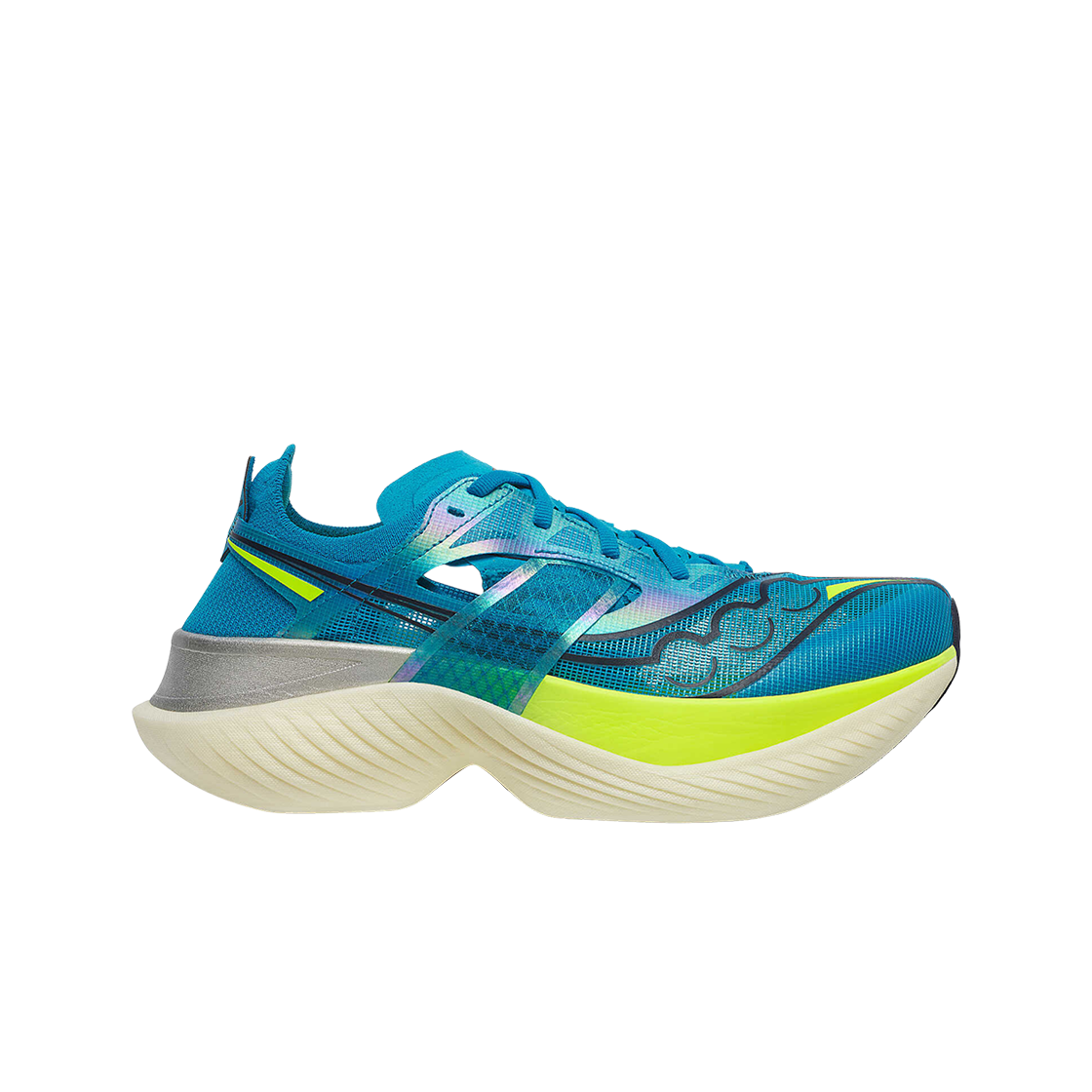써코니 엔돌핀 엘리트 비지블루 시트론(Saucony Endorphin Elite Viziblue Citron)