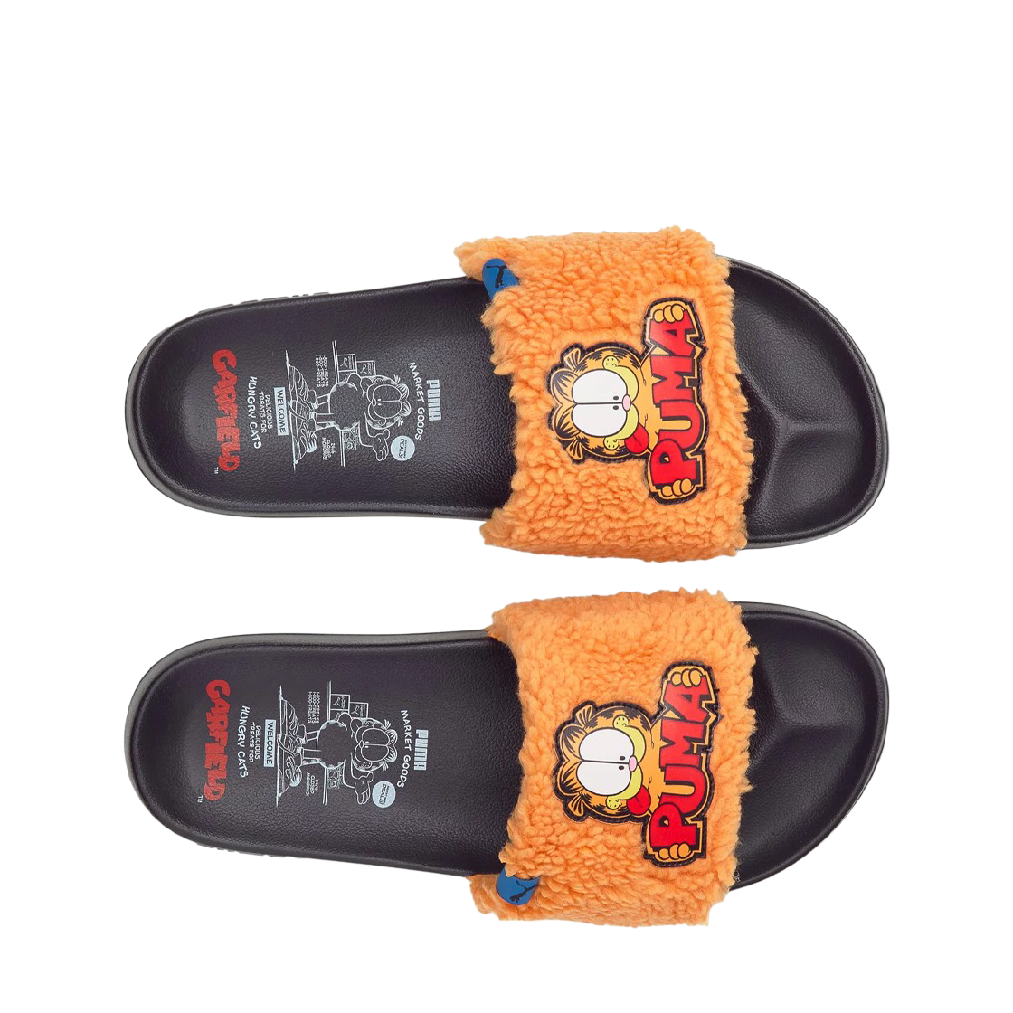 푸마 x 가필드 리드캣 2.0 슬라이드 블랙 오렌지(Puma x Garfield Leadcat 2.0 Slide Black Orange) - 2