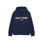 [20% 적립] Polo Ralph Lauren Polo Sports Fleece Hoodie Cruise Navy - 24FW