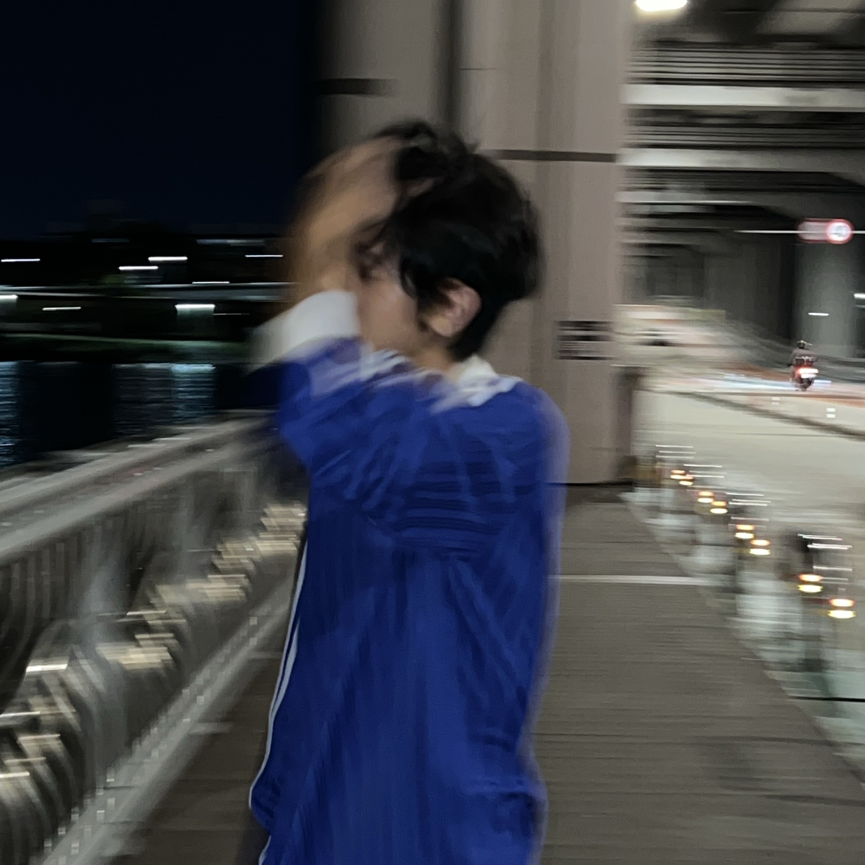 Adidas Adicolor Pique Football Long Sleeve Semi Lucid Blue - KR Sizing 착용 스타일