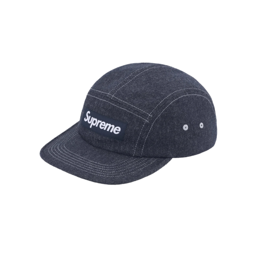 Supreme Wool Camp Cap Denim - 24FW