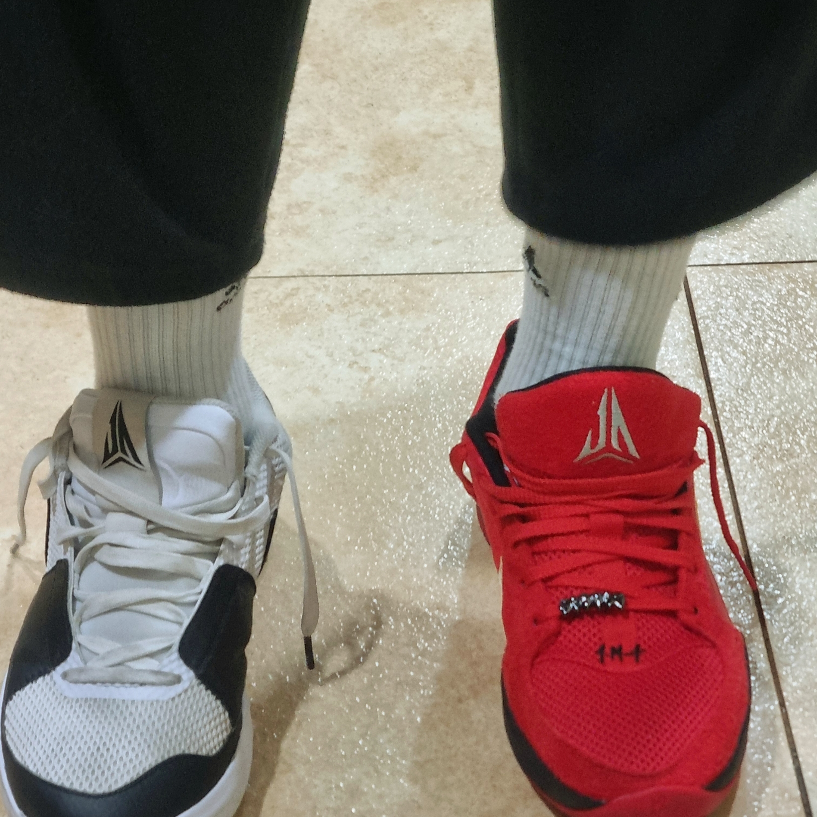 Nike Ja 1 EP White Black, Nike Ja 2 EP Nightmare 착용 스타일