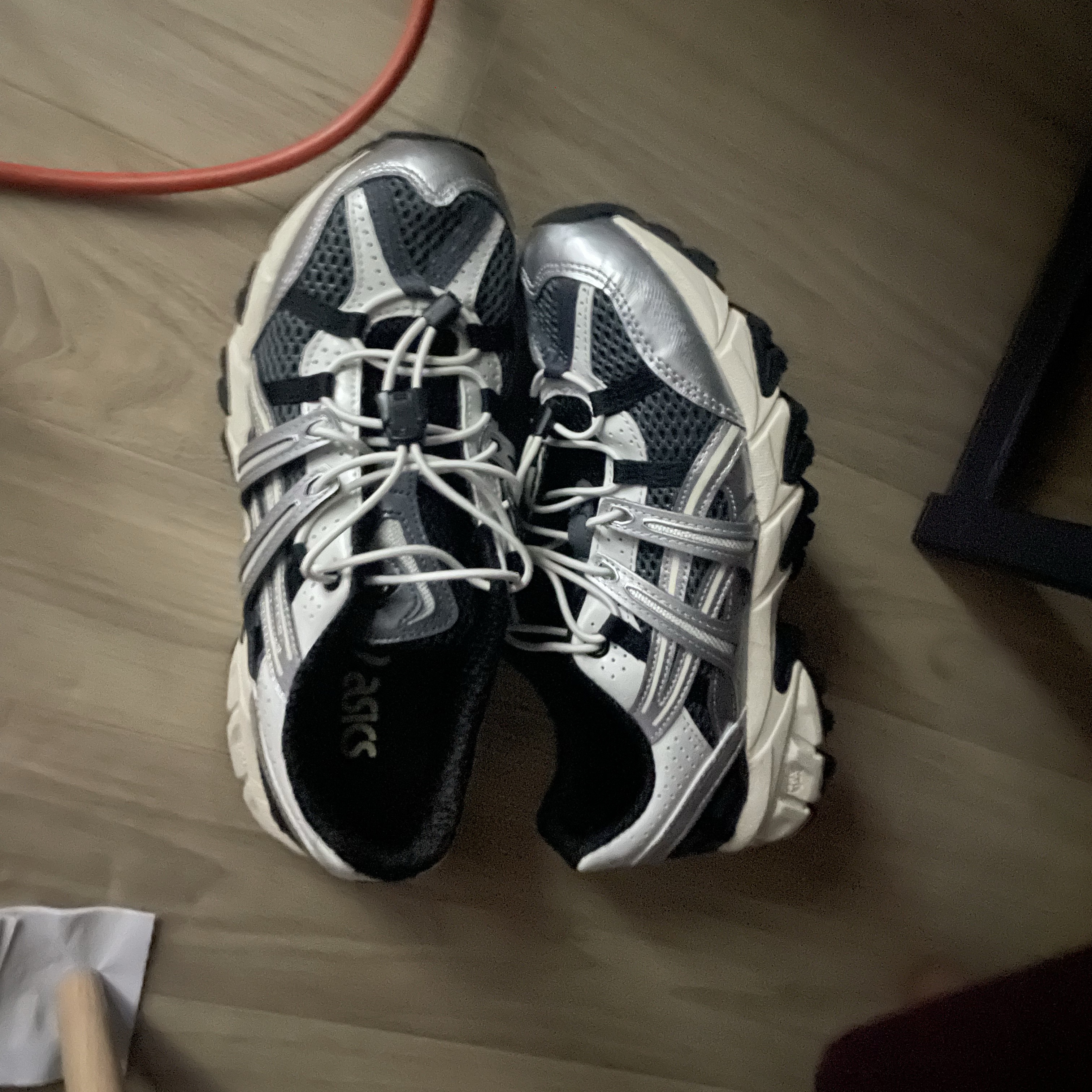 Asics Unlimited Gel-Sonoma 15-50 Steel Grey Pure Silver 착용 스타일 - 1