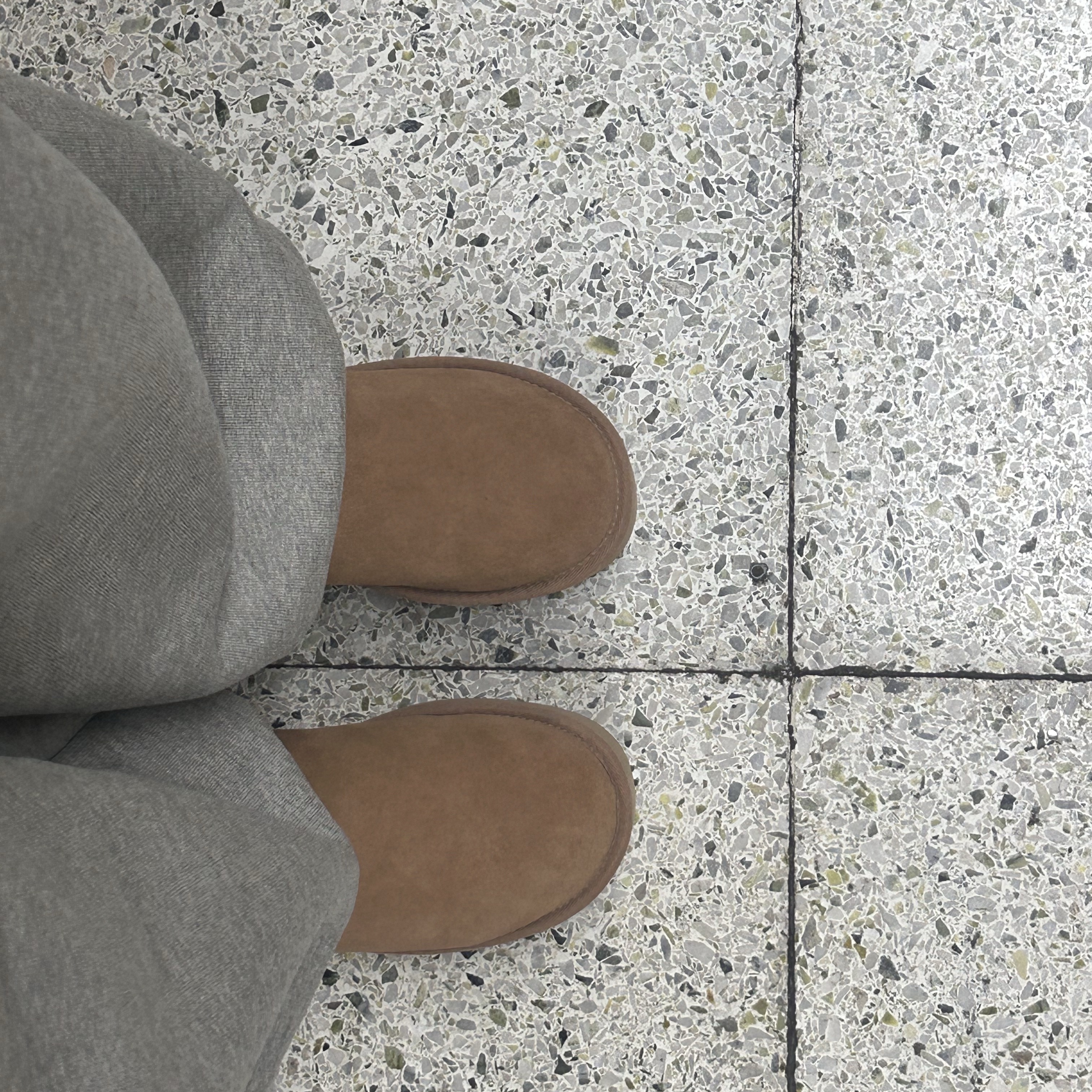 (W) UGG Classic Mini Platform Boots Chestnut 착용 스타일