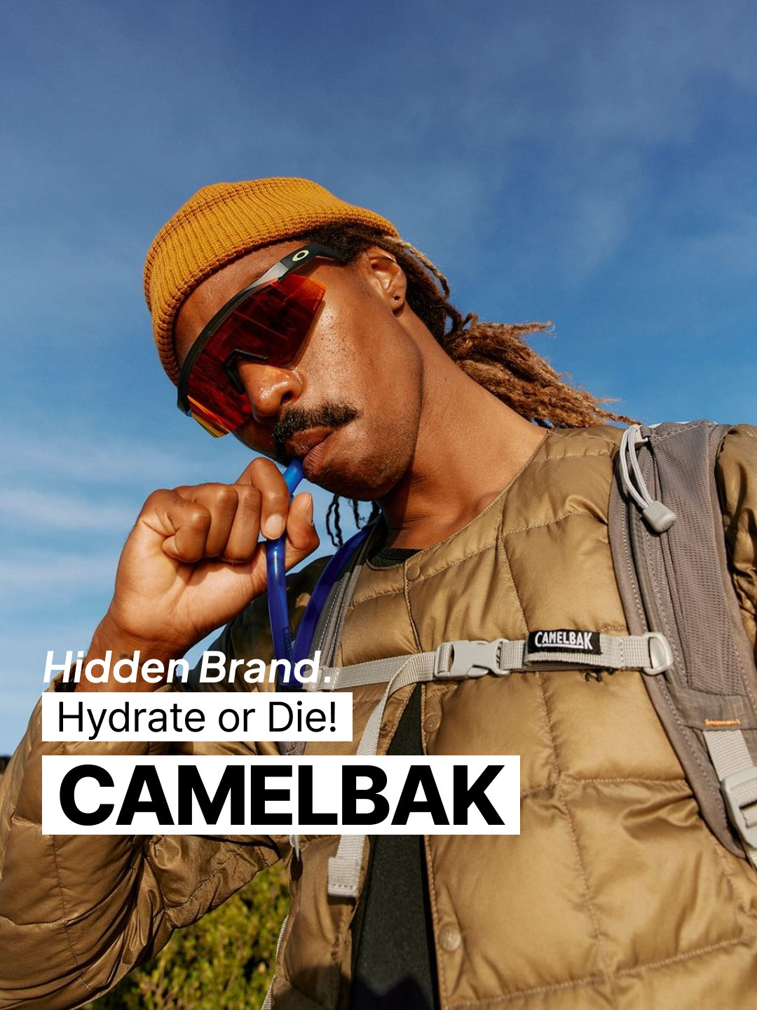 Camelbak Ultra Belt 500ml Grey (With 500ml Quick Stow Flask), Camelbak Ultra Belt 500ml Black Safety Yellow (With 500ml Quick Stow Flask) 착용 스타일 - 1