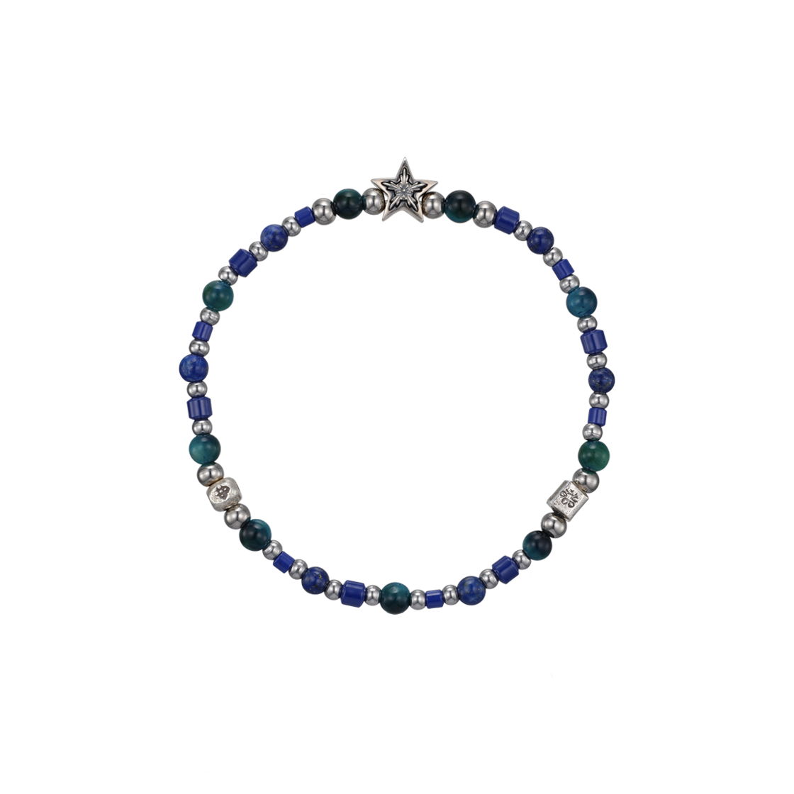 SDN.24F19 Scudo viridian Sea Star Beads