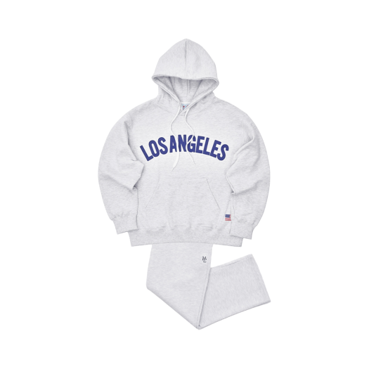 CRBTM1255U5_MG Hotel Cerritos LosAngeles Hoody Wide Set-Up MelangeGray