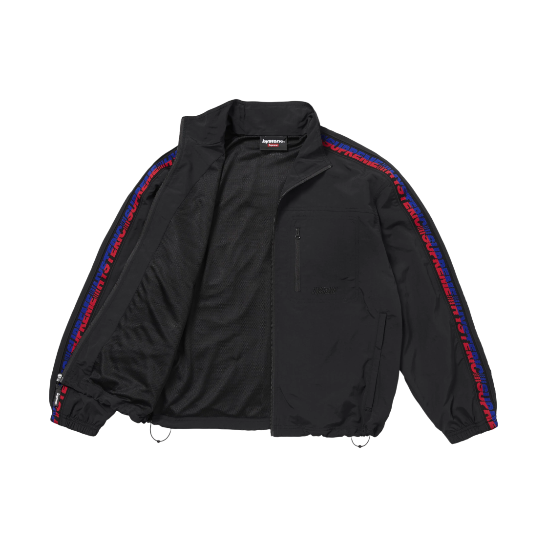 슈프림 x 히스테릭 글래머 트랙 자켓 블랙 - 24FW | Supreme | KREAM 슈프림 x 히스테릭 글래머 트랙 자켓 블랙 - 24FW | Supreme | KREAM