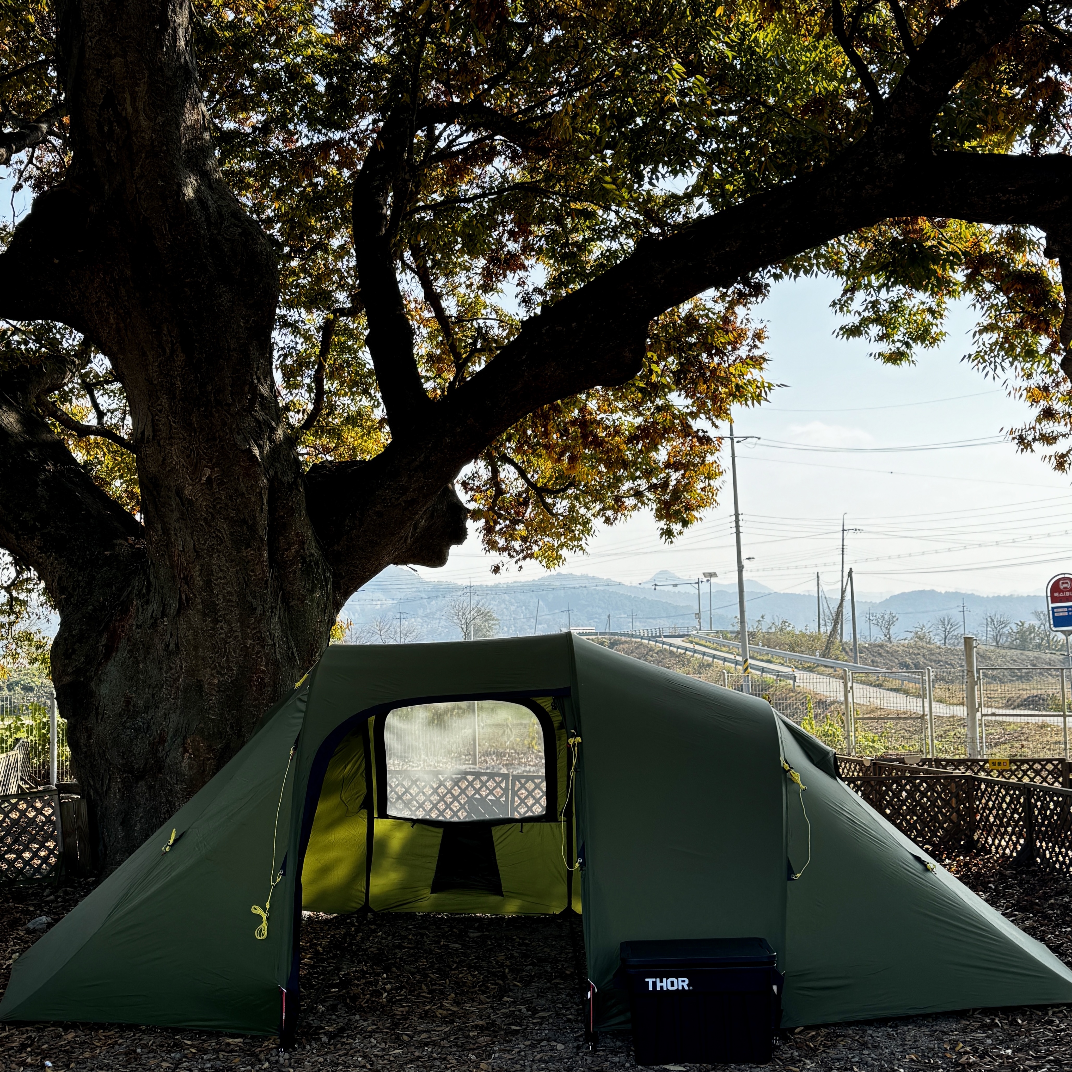 Helsport Gimle Family 4+ Outer Tent 착용 스타일