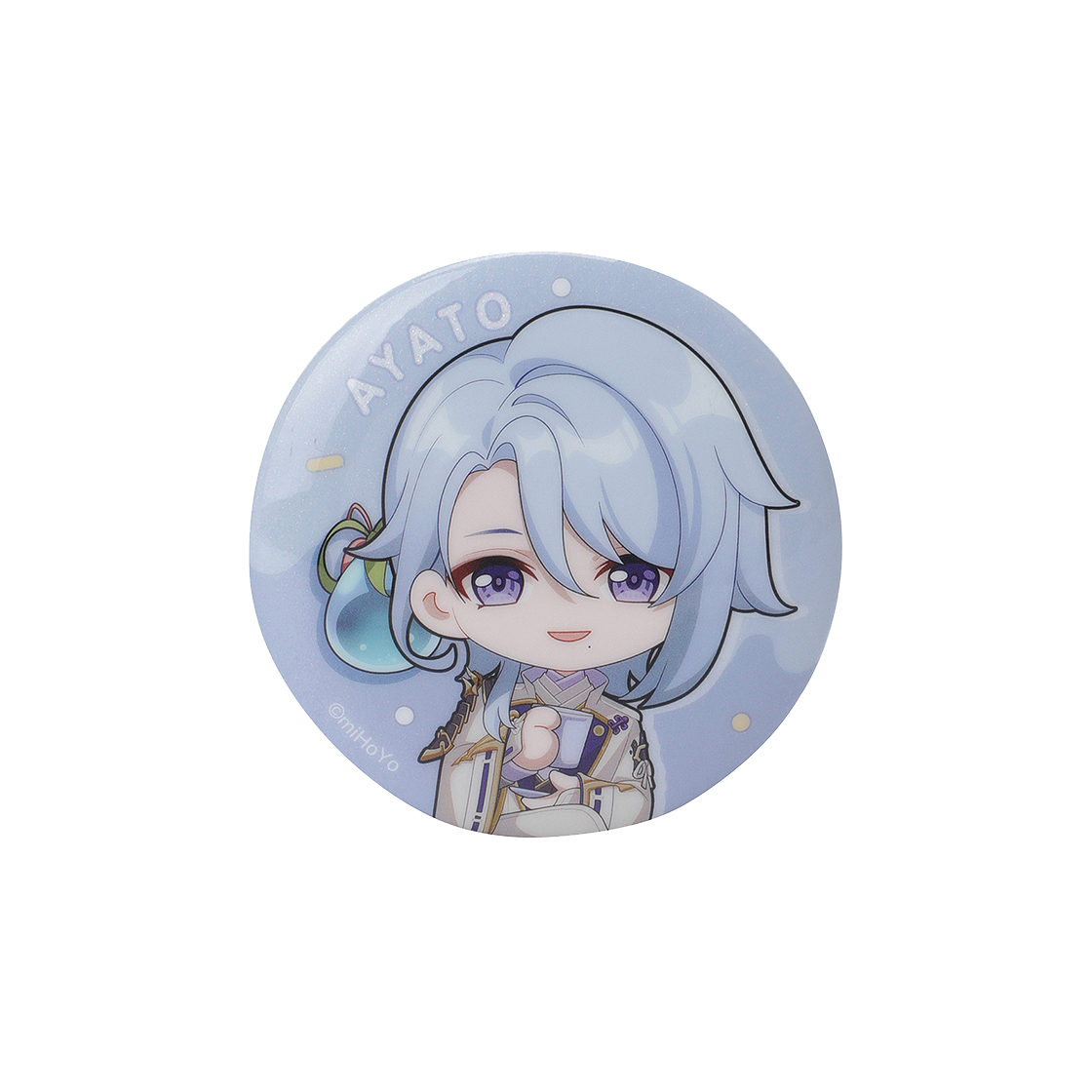 원신 달콤한 여름 캔뱃지 카미사토 아야토(Genshin A Sweet Summer Series Badge Kamisato Ayato)