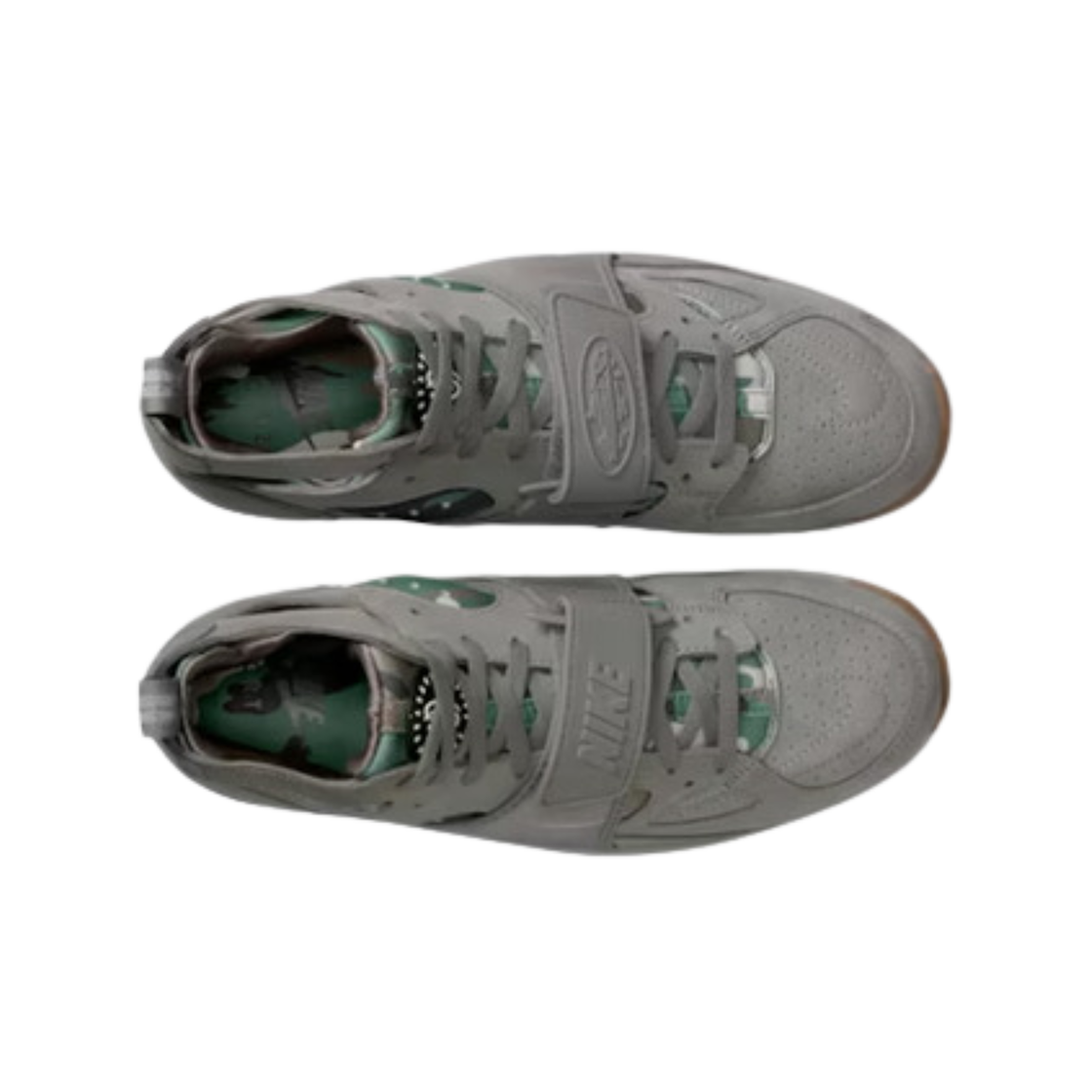 나이키 x 코르테이즈 에어 트레이너 허라치 플랫 퓨터 검 미디엄(Nike x Corteiz Air Trainer Huarache Flat Pewter Gum Medium) - 2