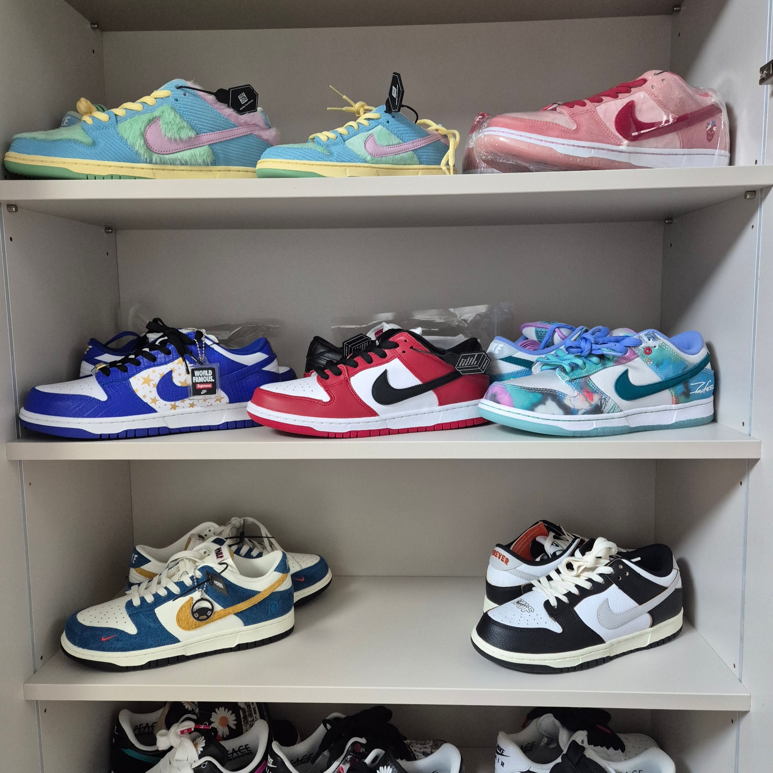 Nike x Kasina Dunk Low 80's Bus 착용 스타일 - 9