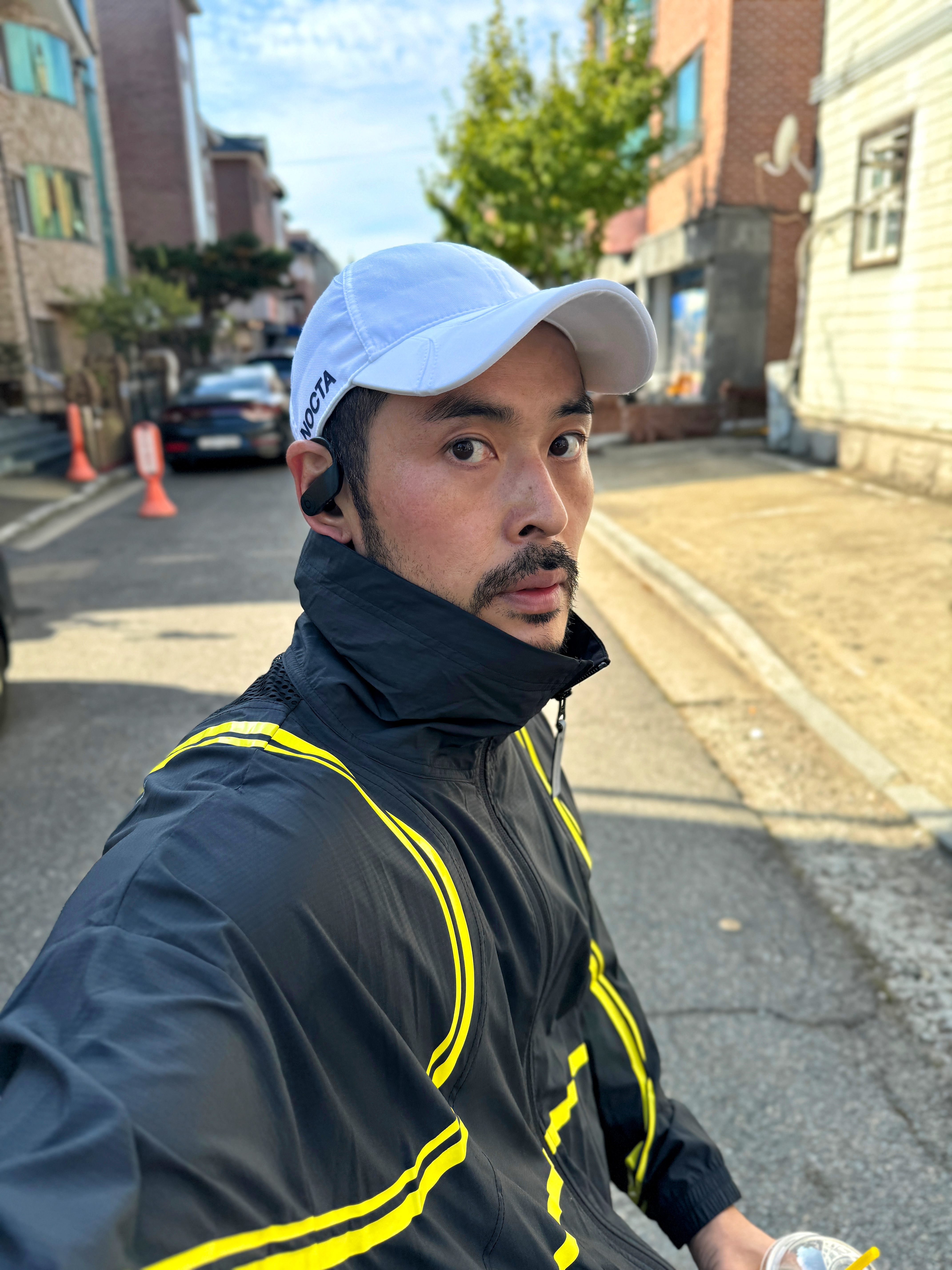 Nike ZoomX Vaporfly Next% 3 White Grey, Nike x Drake Nocta Club Cap White 착용 스타일 - 7